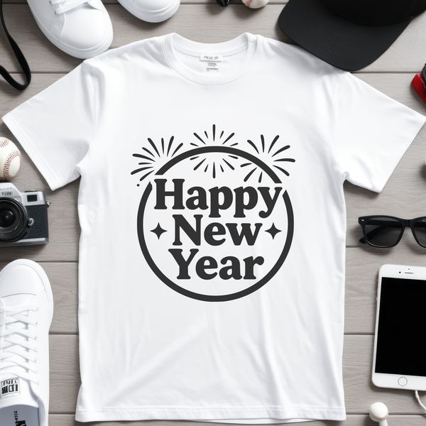 SVG illustration of a calendar with quotes and decorations for the new year, suitable for personal or commercial use.