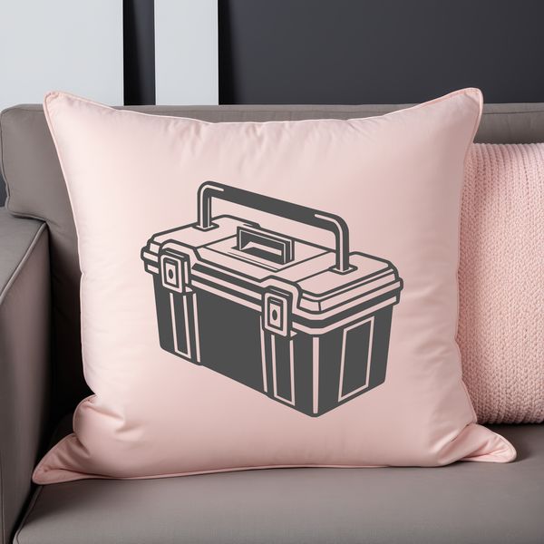 Cutting Machine Icon SVG Graphic Illustrative toolbox vector graphic, ideal for cutting machines like Cricut or laser cutters.