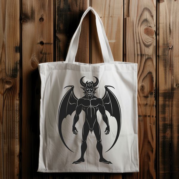 Dark Lord Halloween Design A digital illustration of the Devil in a Halloween-inspired design.