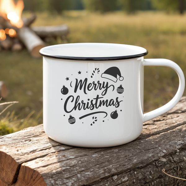 Vector illustration of festive Christmas quotes in a variety of fonts.