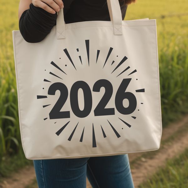 New Year's celebration icon in bold, modern vector art design.