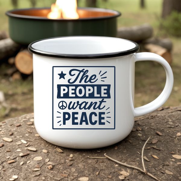 Anti War Quotes graphic designed as a free vector cut file for Cricut or laser cutting with personal use license.