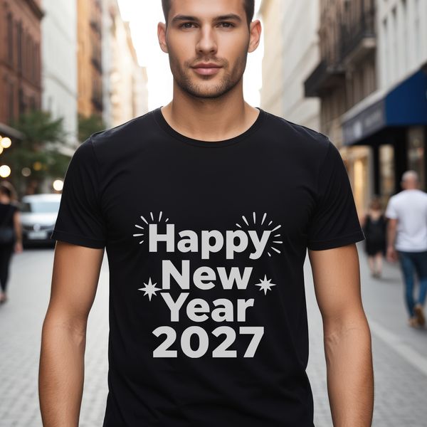 A stylized vector illustration of the New Year's theme, suitable for various creative projects.