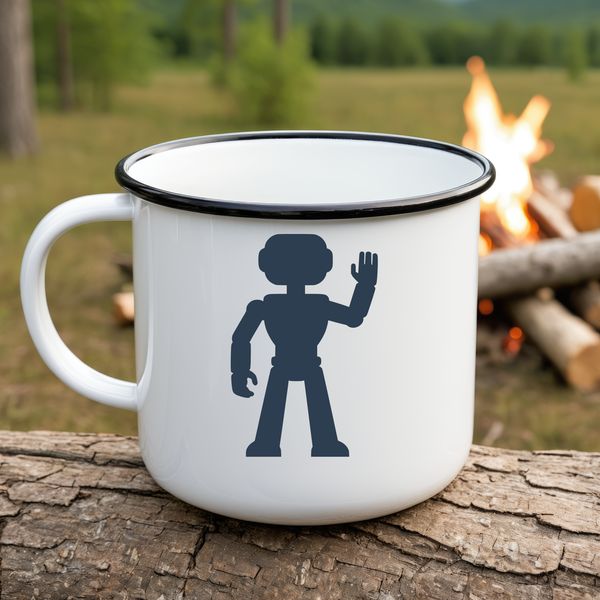 A sci-fi robot design made in vector format for commercial and personal use.