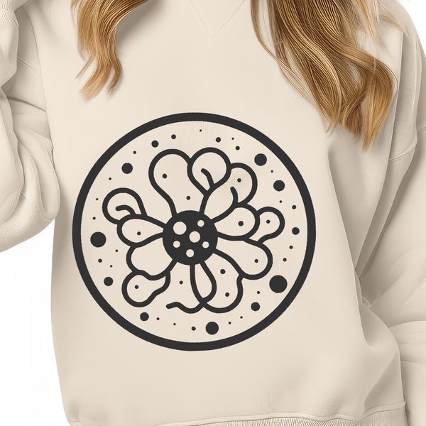 Microbial Graphic in Scalable Vector Graphics Illustration of a single bacterial cell in vector format.