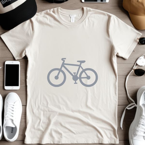 An open road bike silhouette against a clean background.