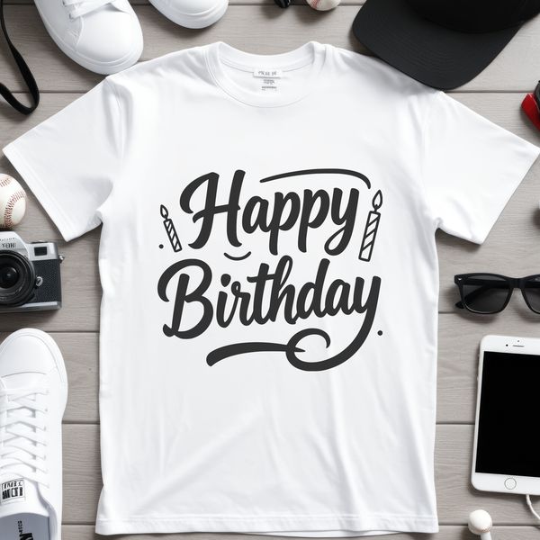 Illustrative SVG design featuring bold, colorful typography to celebrate a special birthday milestone.