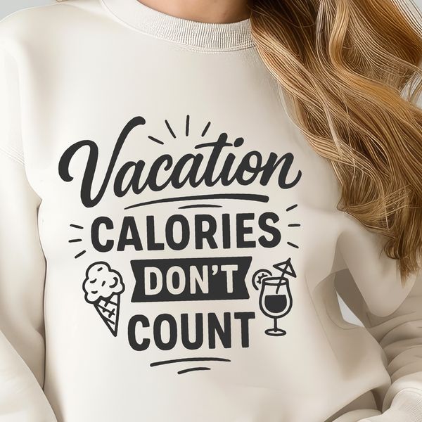 Free SVG Clip Art for Travel Lovers A collection of humorous vacation quotes in a vector format, suitable for various digital applications.