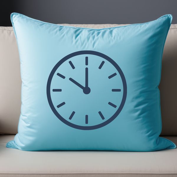 A digital time-telling device with hands and face.