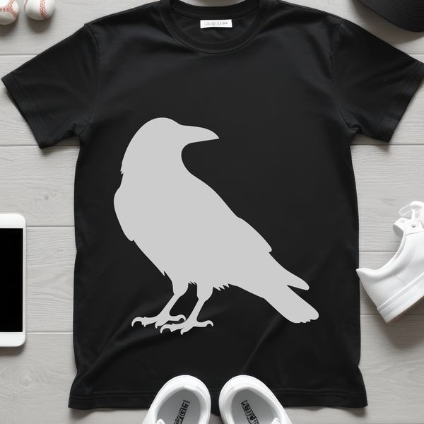 A black bird with glossy feathers perched on a branch, illustrating the crow species.