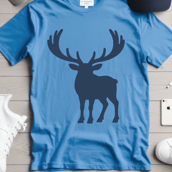 SVG illustration of a reindeer in a Christmas theme, suitable for commercial and personal use.