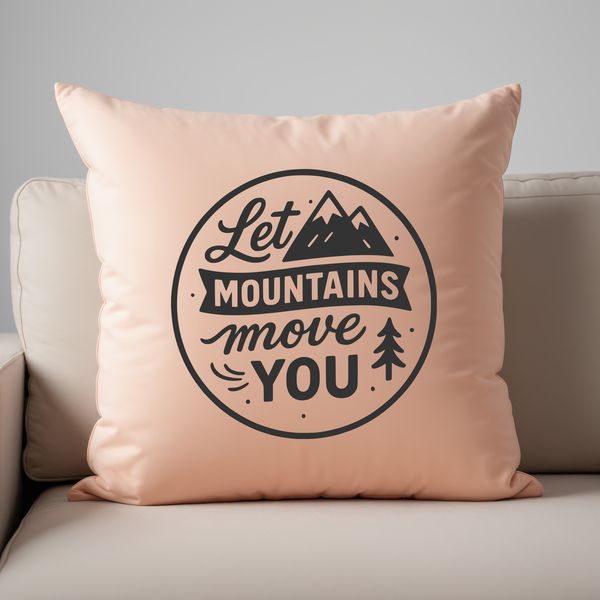 Inspirational quote about nature with clean typography and minimalist design.