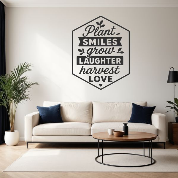Gardening Inspiration Vector Graphics A vector graphic featuring inspirational quotes related to gardening.
