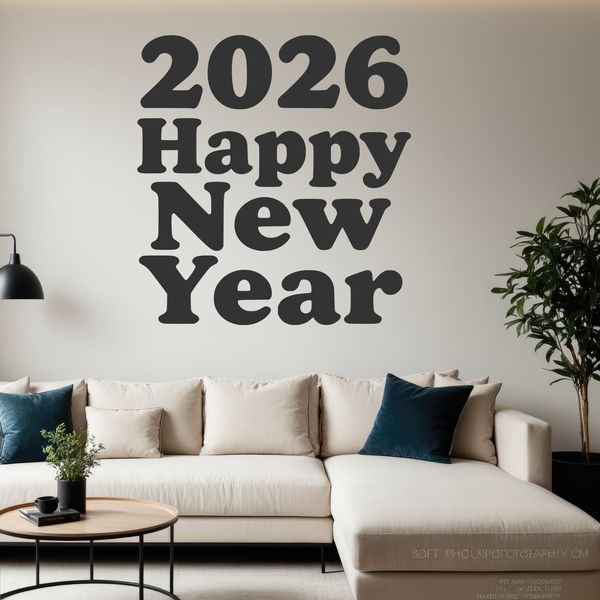 SVG illustration of a new year quote with clean vector design for commercial and personal use.