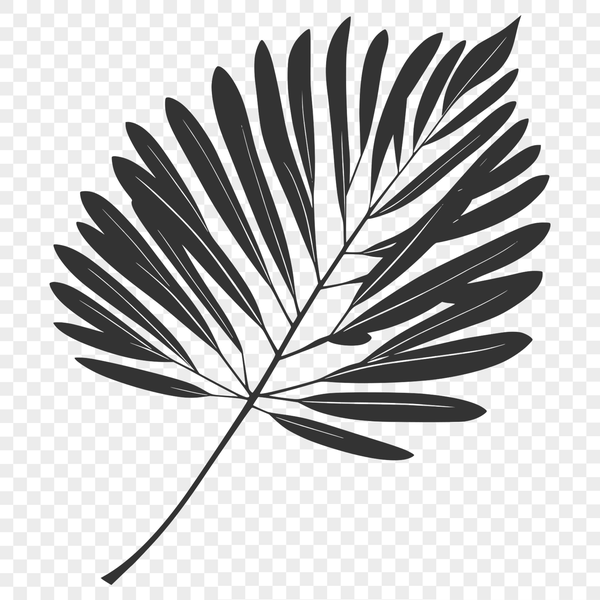 Beautiful Single Leaf SVG Graphic A stylized illustration of a single leaf in vector format.