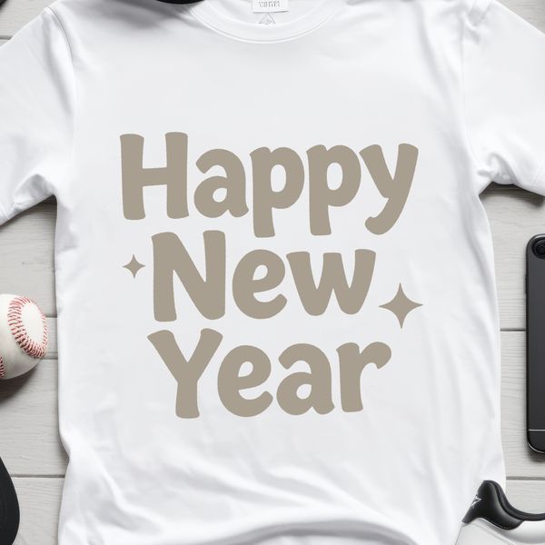 New Year quotes and illustrations in vector format, suitable for Cricut cutting machine and other digital cutting tools.