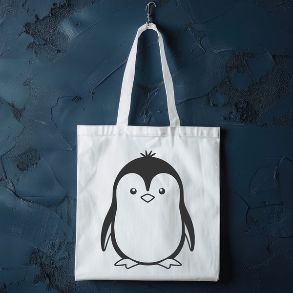 Cute Penguin Illustration Vector Art A free vector graphic illustration of a penguin, suitable for various applications.