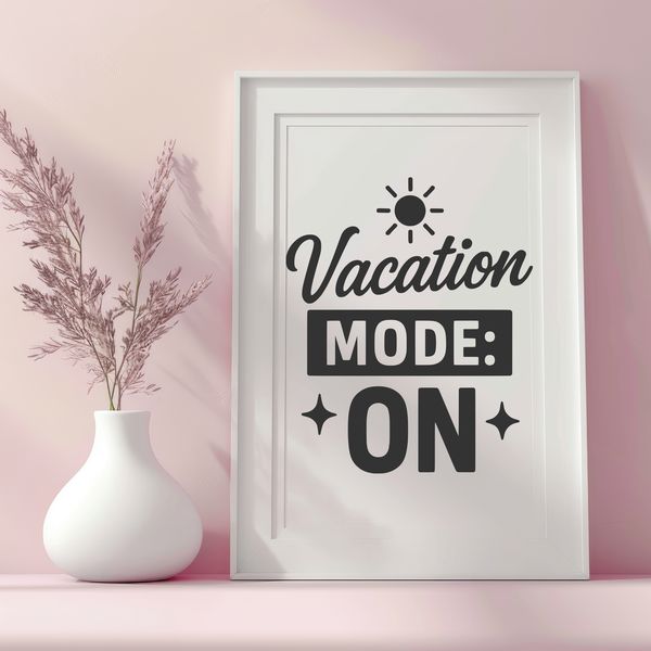 Humorous Vacation Sayings and Phrases A collection of humorous vacation quotes and phrases in vector format.