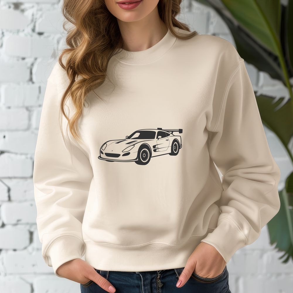 Free SVG Racing Vehicle Clip Art A high-performance racing car designed as a vector graphic.