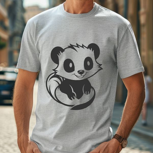 Free Vector Art of a Cute Skunk Illustration of a skunk in vector format.