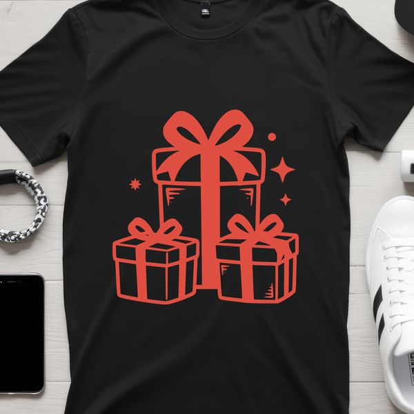 An SVG vector graphic representing a wrapped present or gift with a decorative design.
