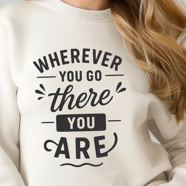 Mindful Motivation Quote in Modern Font Inspiring yoga quote with sans-serif font on a minimalist background.
