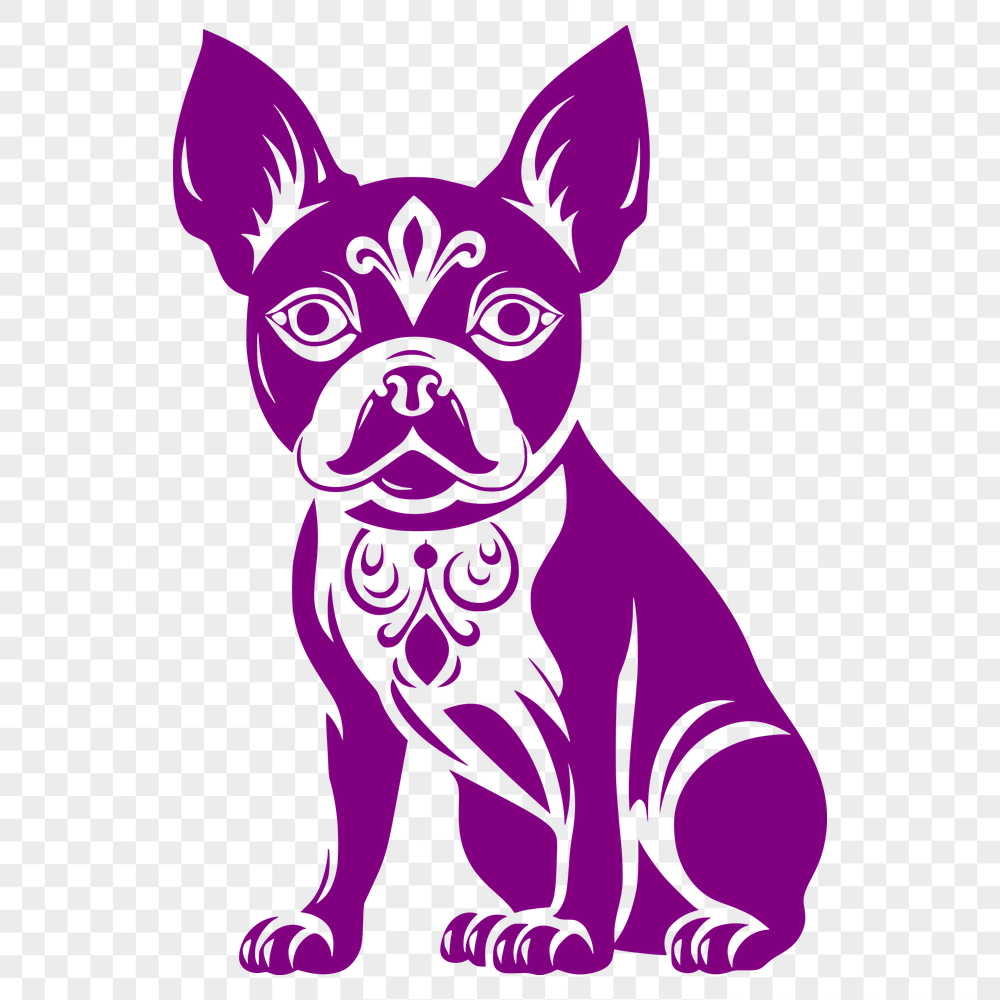 Free Stunning Dog Vector Drawing