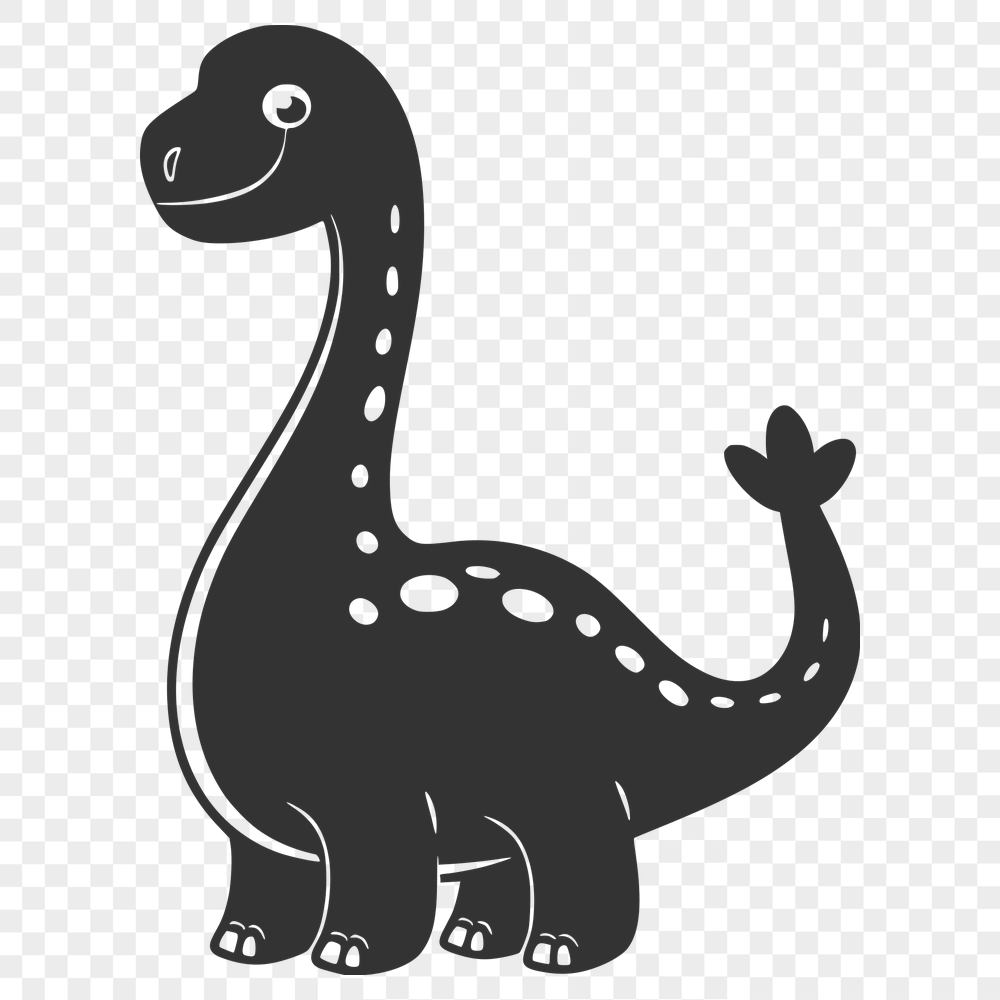 Free Artistic Brachiosaurus Printable Image