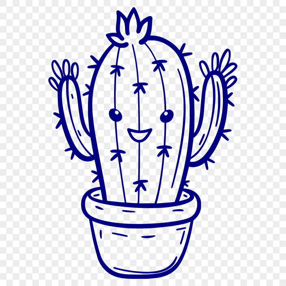 Unique Cactus SVG