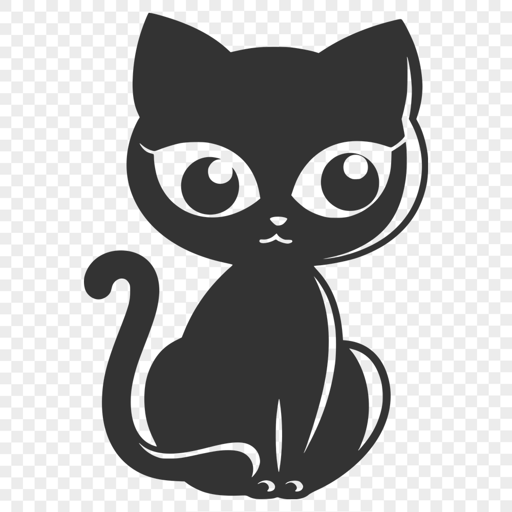 Free Creative Cat Vector Art