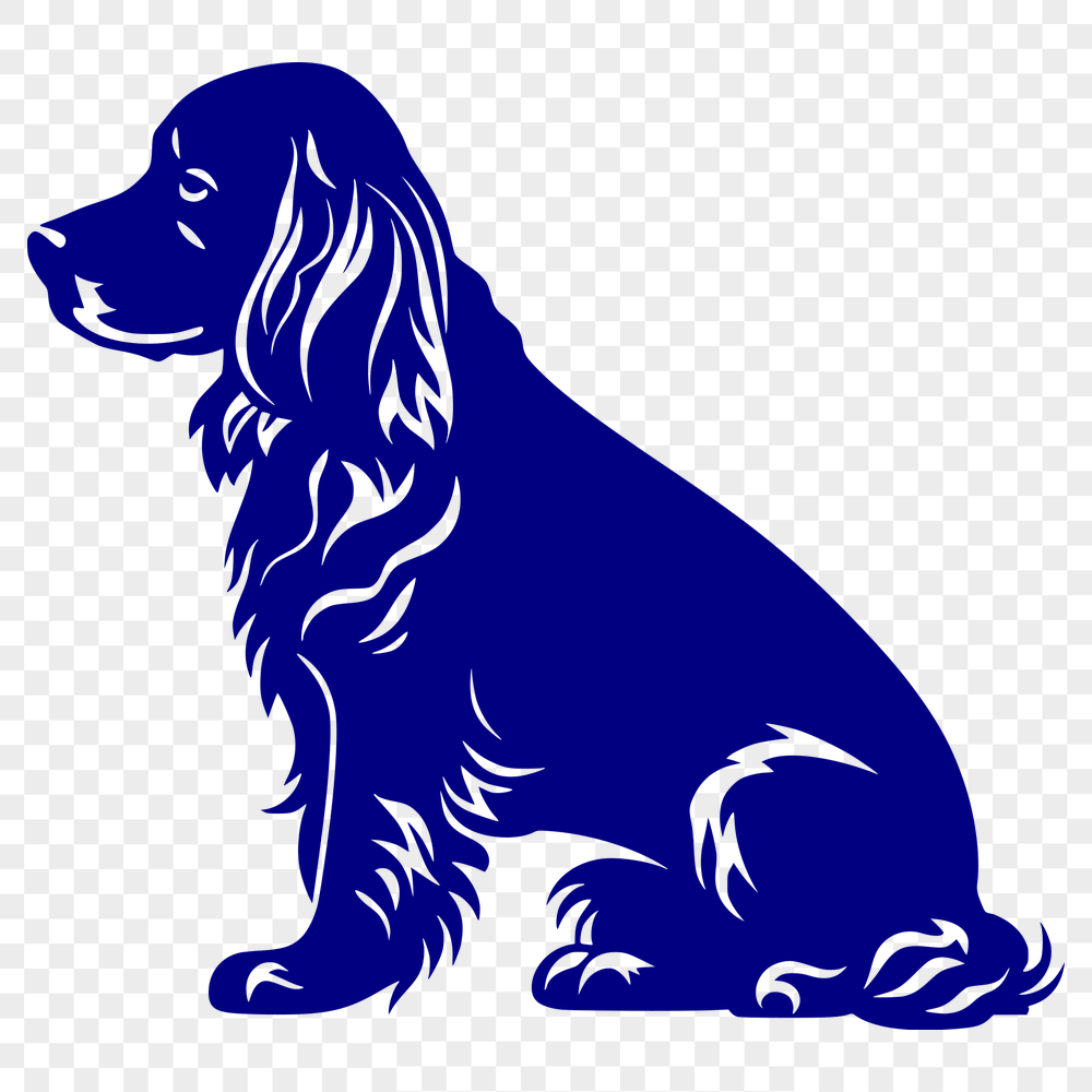 Free Beautiful Cocker Spaniel Drawing