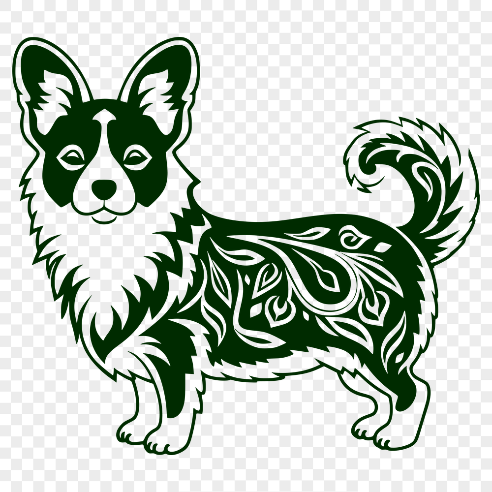 Free Unique Corgi Design