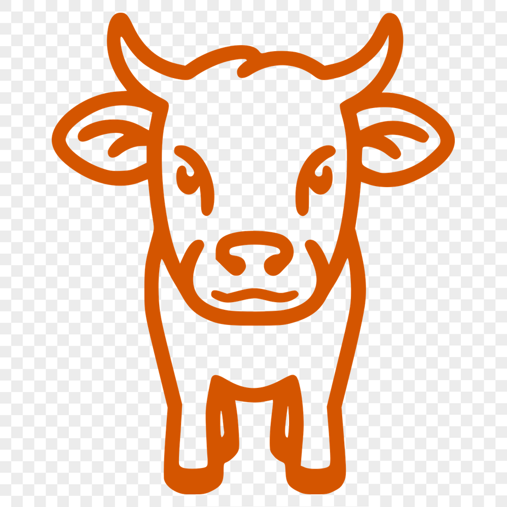 Beautiful Cow - For Glowforge Project