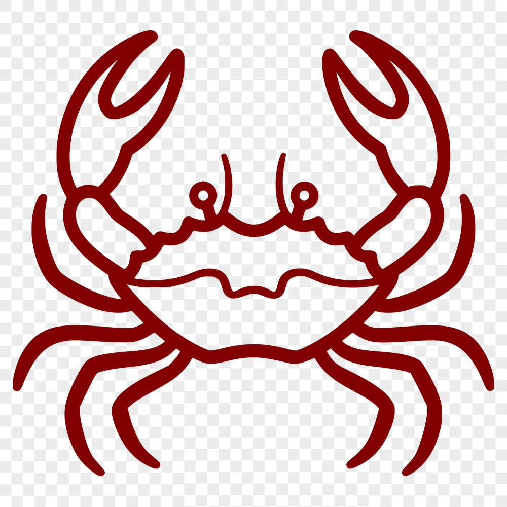 Creative Crab Decal