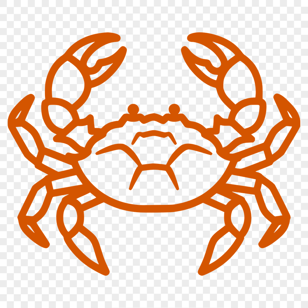 Free Crab Vector Art