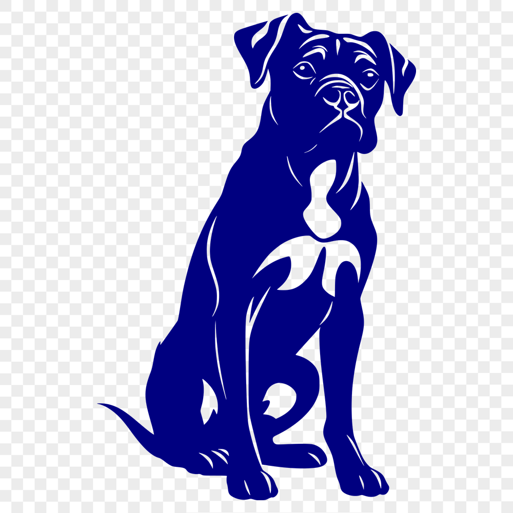 Beautiful Boxer - Vinyl SVG