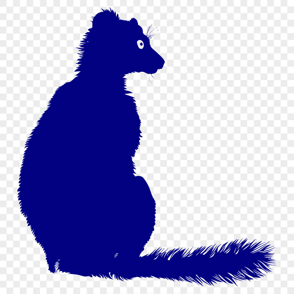 Stunning Lemur Vector Art