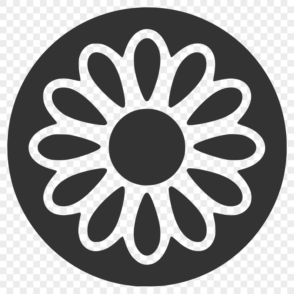 Artistic Flower - Procreate DXF