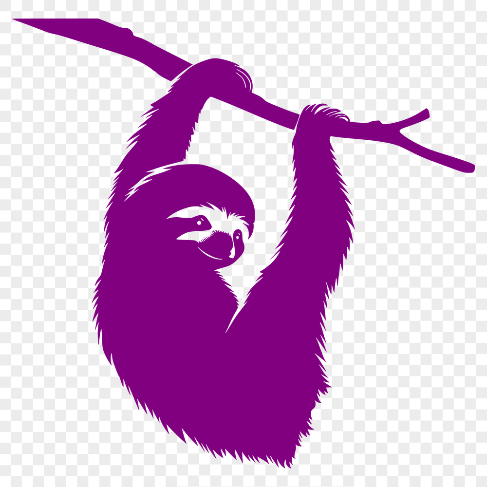 Free Sloth Decal