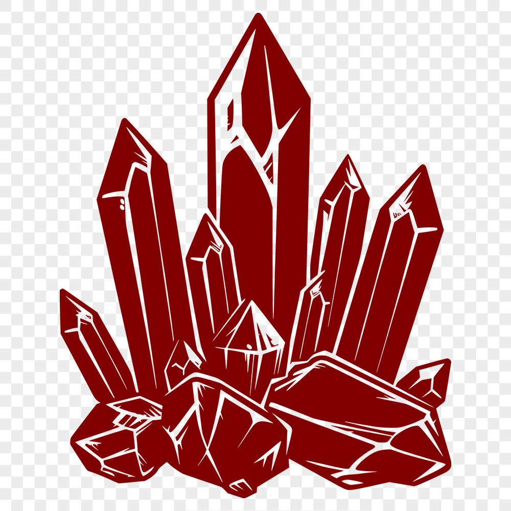 Stunning Crystal Vector Illustration