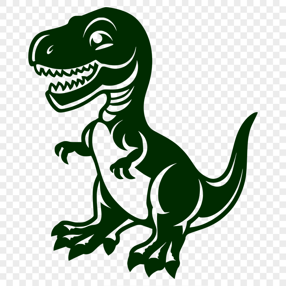 Beautiful Dinosaur SVG