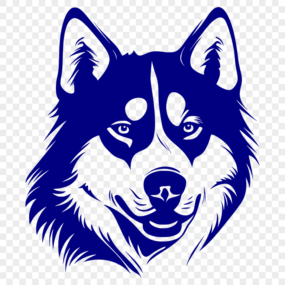 Free Unique Husky Digital Artwork