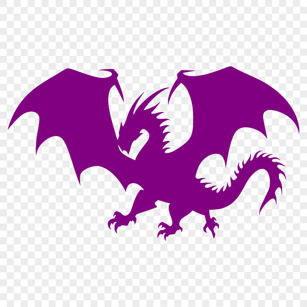 Beautiful Dragon Decal