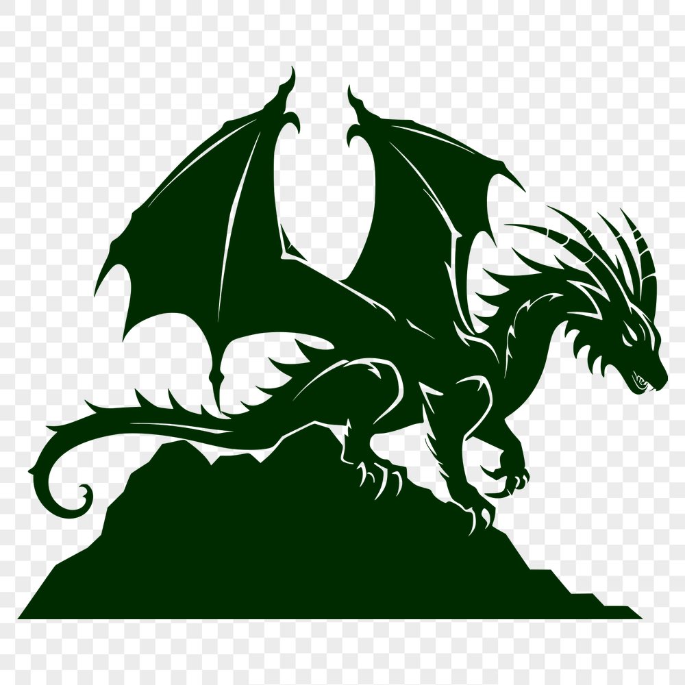 Beautiful Dragon SVG