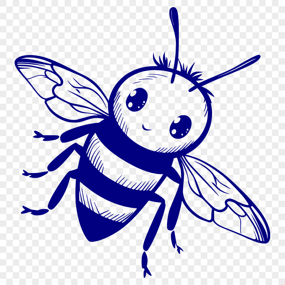 Free Artistic Bee Image