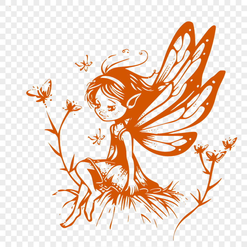 Stunning Fairy - For Cricut Project