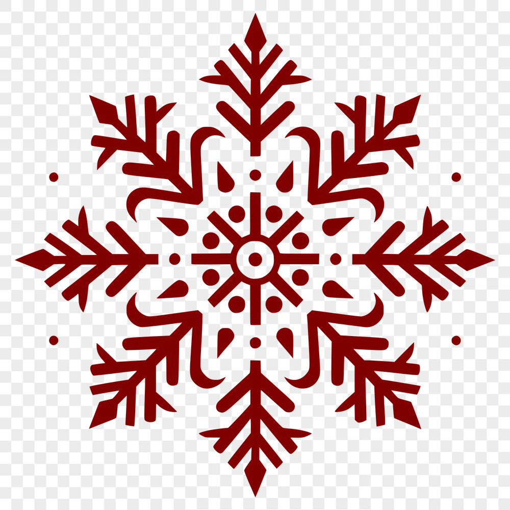 Stunning Snowflake Printable Artwork