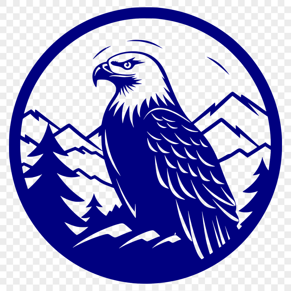 Unique Eagle SVG