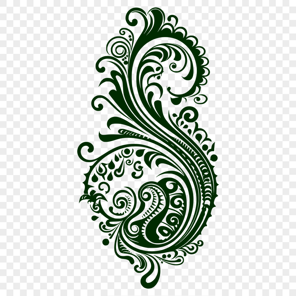 Free Artistic Paisley Vector Illustration