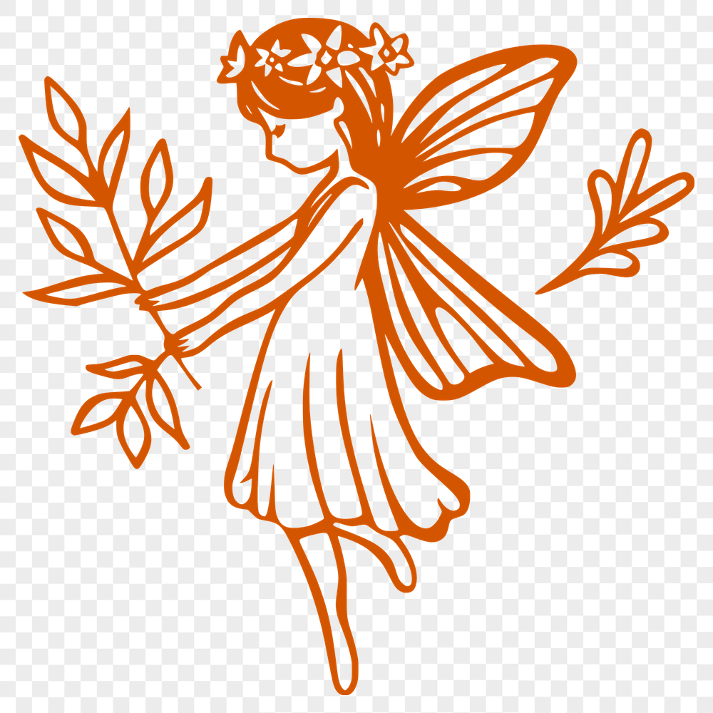 Free Artistic Fairy Decal